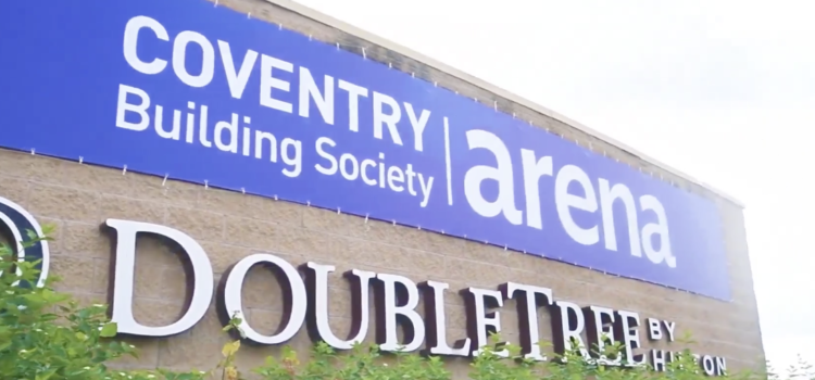 Coventry Building Society Arena sign