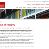 Website copy for The Design Büro